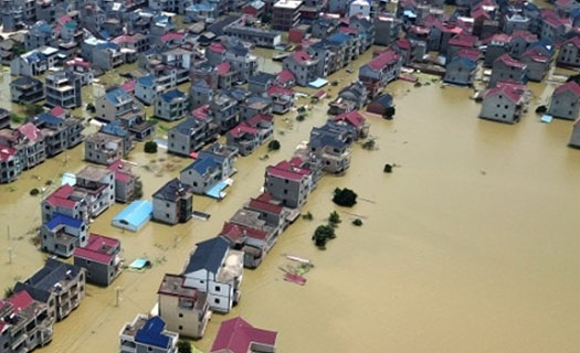 Trung Quốc đối mặt nguy cơ cao xảy ra lũ lụt ở nhiều nơi